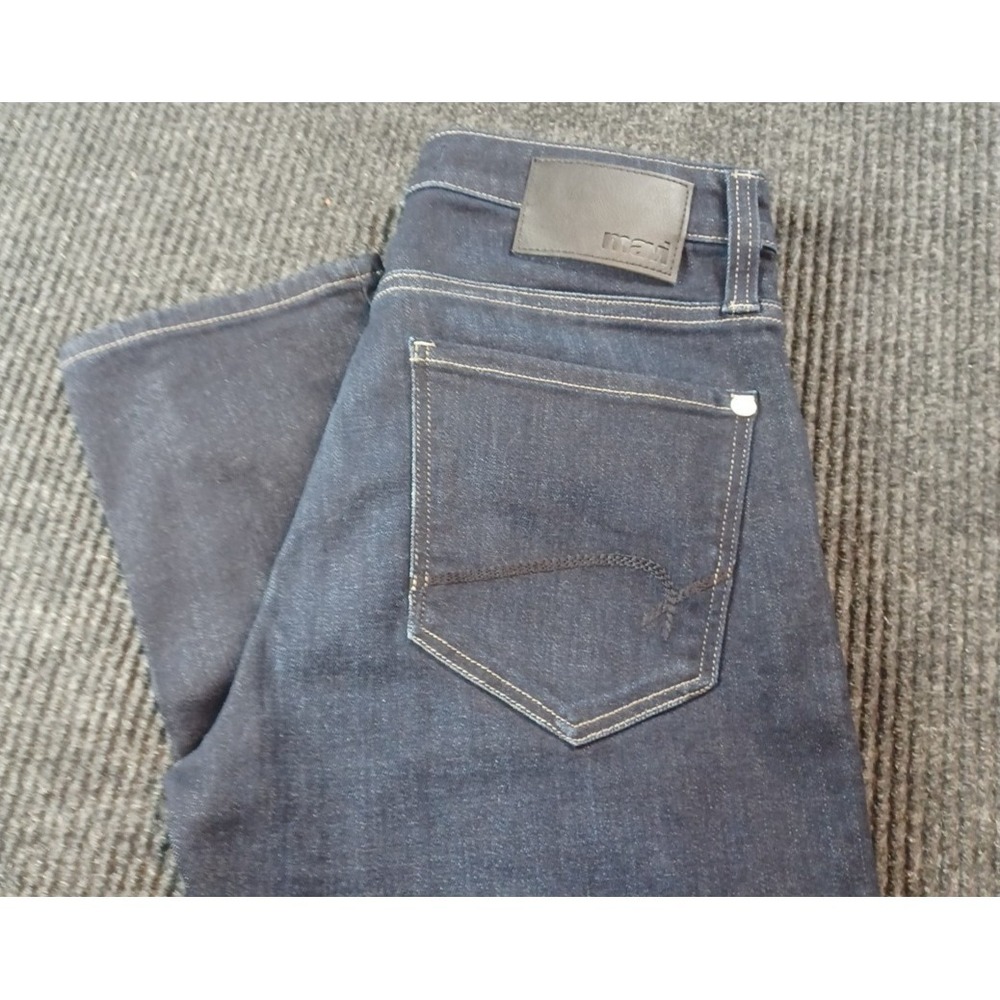 Mavi Jake Slim Leg Jeans Mens 30x32 Black Denim Pants Stretch Retails for $108‎